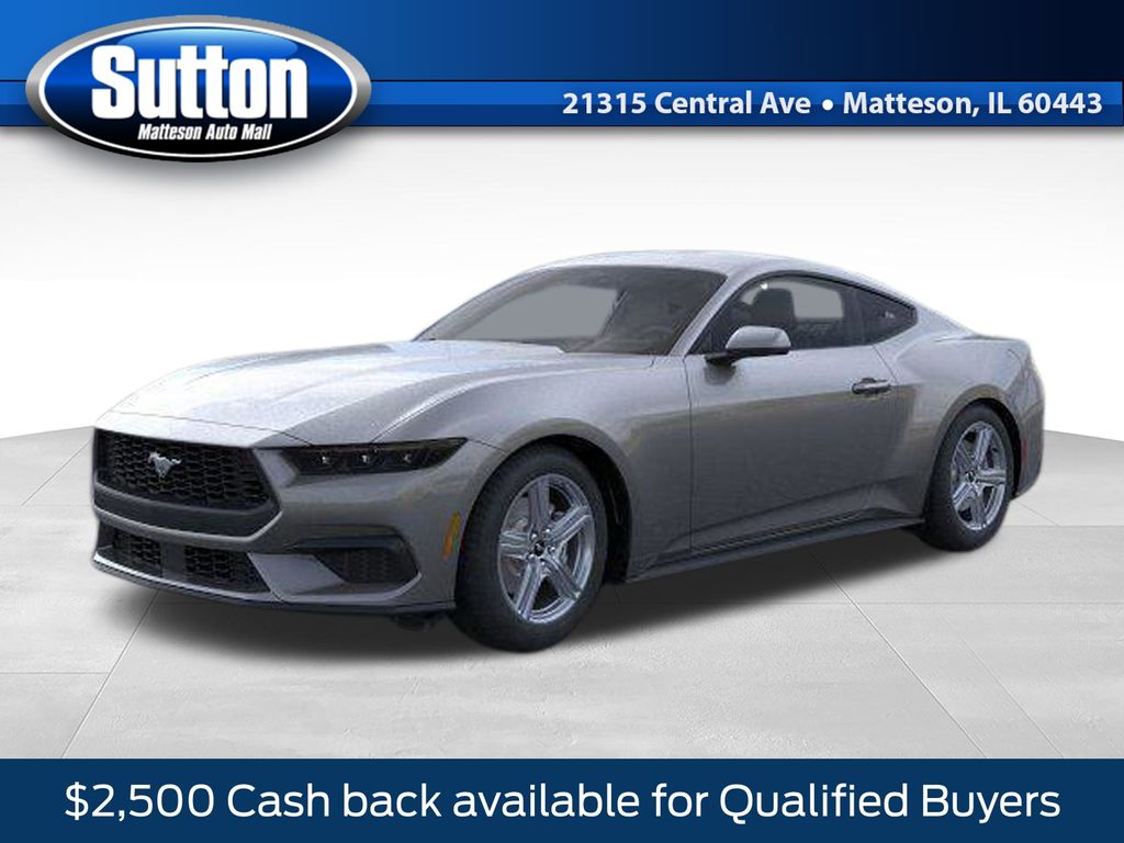 Gray Metallic 2026 Ford Mustang Coupe Rear-Wheel Drive Automatic