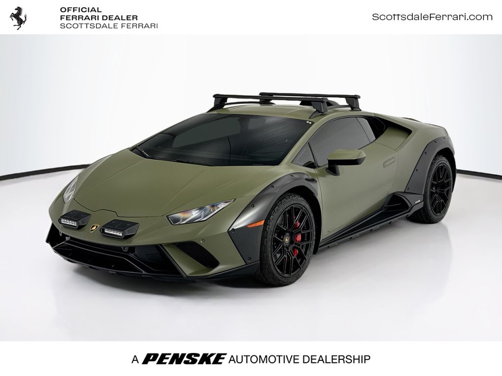 Green 2024 Lamborghini Huracan Sterrato Coupe AWD Coupe All-Wheel Drive 7-Speed Manual