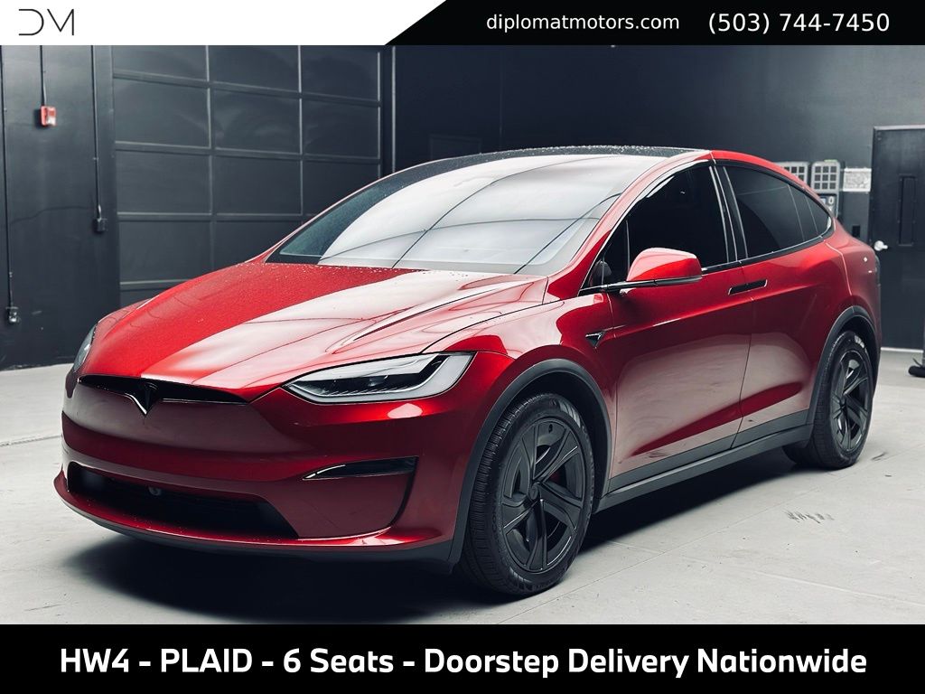 Ultra Red 2026 Tesla Model X SUV / Crossover All-Wheel Drive 1-Speed Automatic