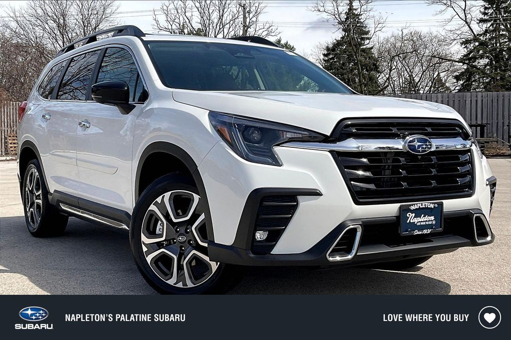 Crystal White Pearl 2025 Subaru Ascent Touring AWD SUV / Crossover All-Wheel Drive Continuously Variable Transmission