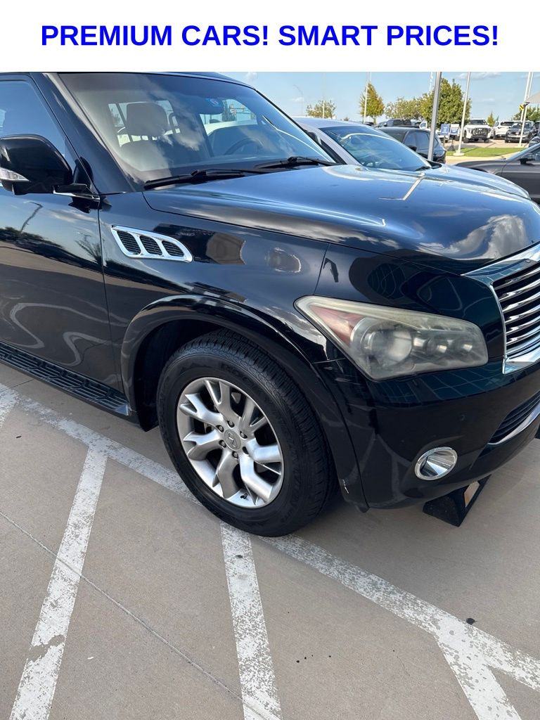 Black Obsidian 2011 INFINITI QX56 SUV / Crossover 4X2 7-Speed Automatic