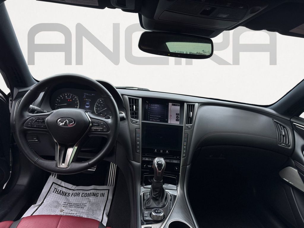 Used Car 2021 Infiniti Q60  Red Sport 400 For Sale Under $30,000 In Floresville, Texas