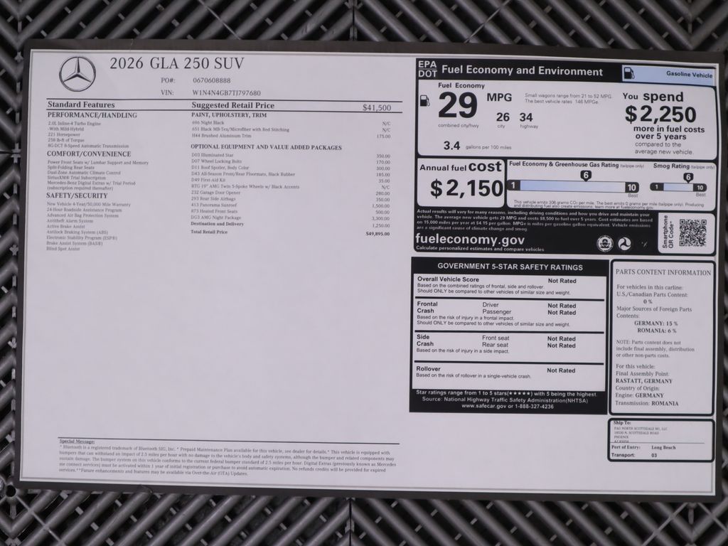 Thumbnail: 2026 Mercedes-Benz GLA - 9