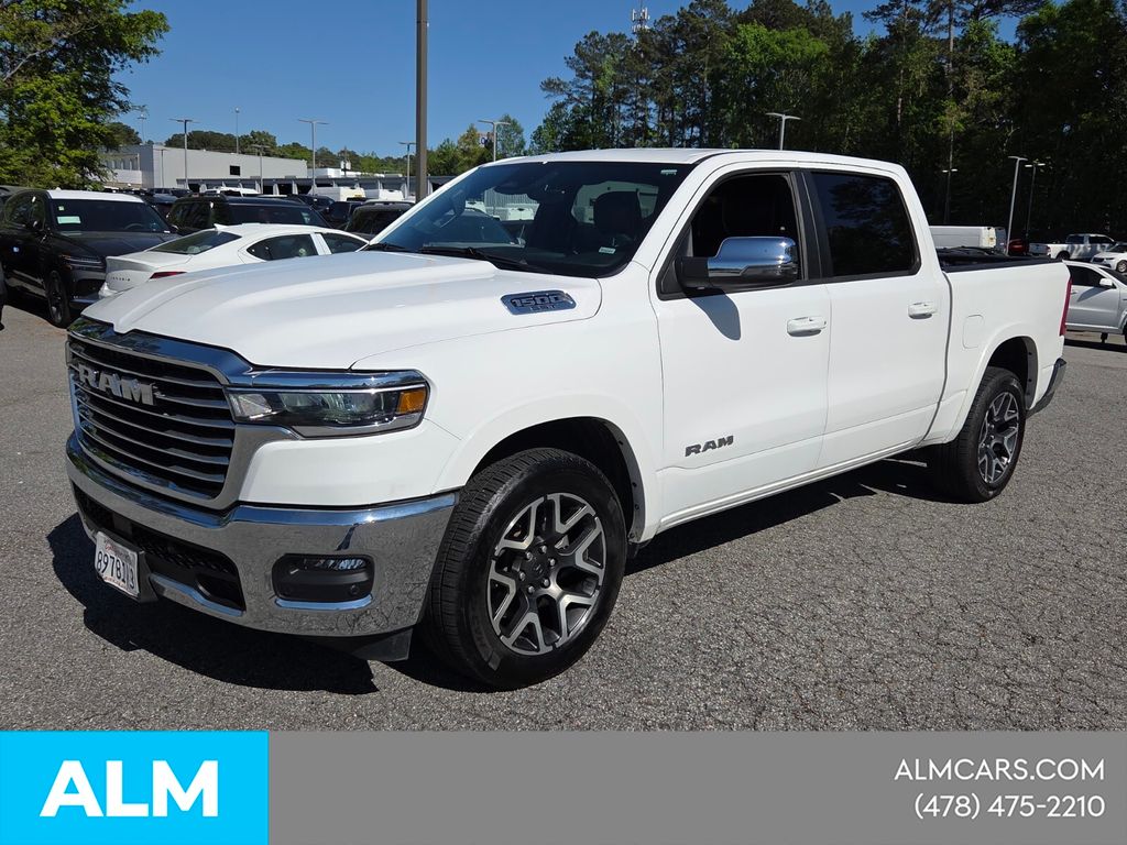 Used 2025 White RAM Laramie image 4