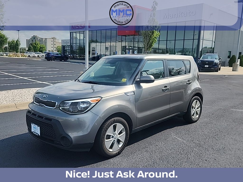 Titanium Gray 2016 Kia Soul Wagon Front-Wheel Drive 6-Speed Automatic