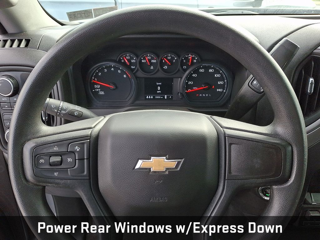 2024 Chevrolet Silverado 1500 Custom Gray at Carlisle Cadillac Buick GMC