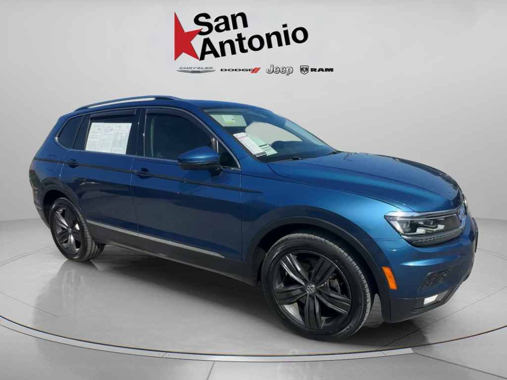Blue Metallic 2018 Volkswagen Tiguan SUV / Crossover Front-Wheel Drive 8-Speed Automatic