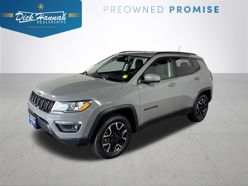 Sting-Gray Clearcoat 2019 Jeep Compass Sport 4WD SUV / Crossover Four-Wheel Drive 9-Speed Automatic