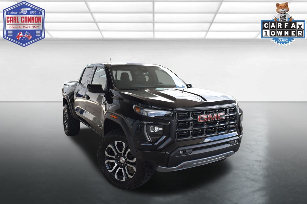 Onyx Black 2024 GMC Canyon Pickup Truck Four-Wheel Drive 8-Speed Automatic