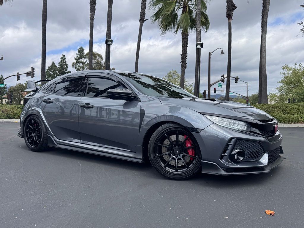 Polished Metal Metallic 2018 Honda Civic Type R Touring FWD Hatchback Front-Wheel Drive 6-Speed Manual
