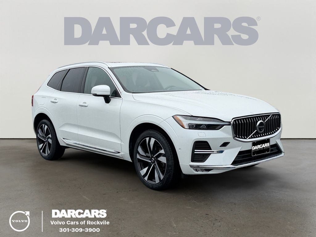 Crystal White 2023 Volvo XC60 SUV / Crossover All-Wheel Drive Automatic