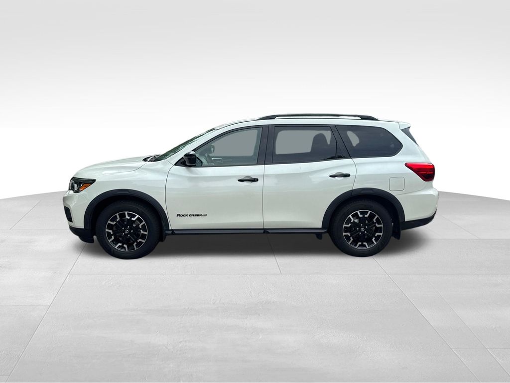 2019 Nissan Pathfinder SV White at Phil Fitts Ford