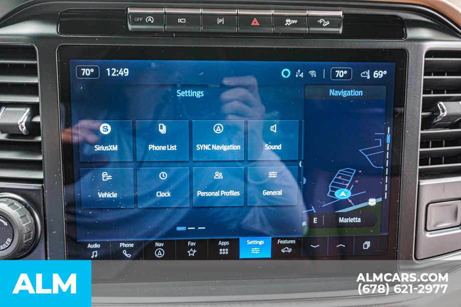 Used 2024 Blue Ford King Ranch image 34