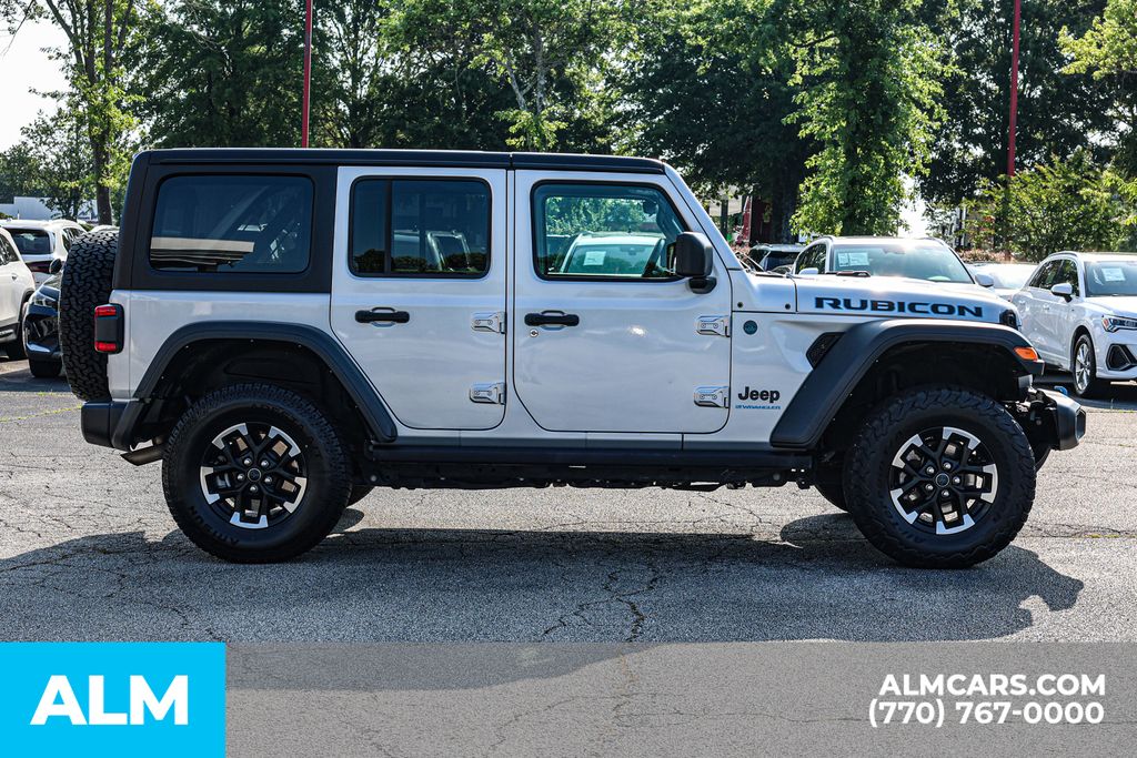 Used 2024 Silver Jeep Rubicon 4xe image 10