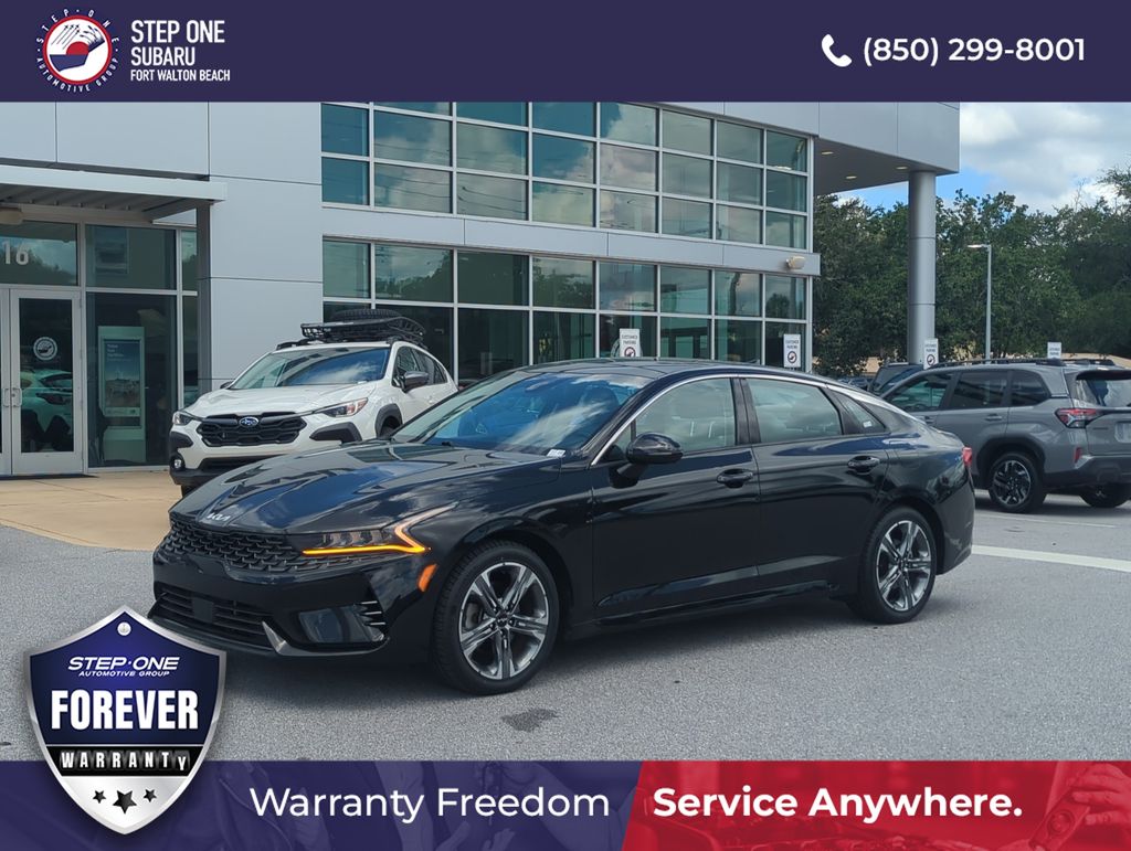 Ebony Black 2024 Kia K5 Sedan Front-Wheel Drive 8-Speed Automatic