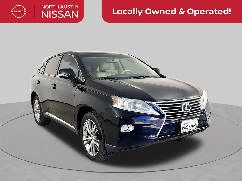Black (Obsidian) 2015 Lexus RX Hybrid SUV / Crossover Front-Wheel Drive Continuously Variable Transmission