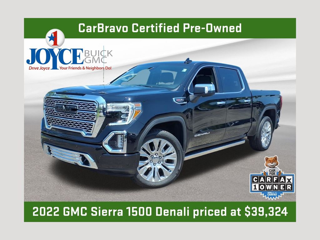 2022 GMC Sierra 1500 Limited Denali Crew Cab 4WD
