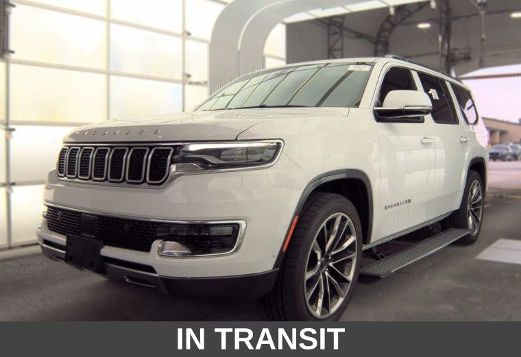 Bright White Clearcoat 2022 Jeep Wagoneer SUV / Crossover Four-Wheel Drive 8-Speed Automatic