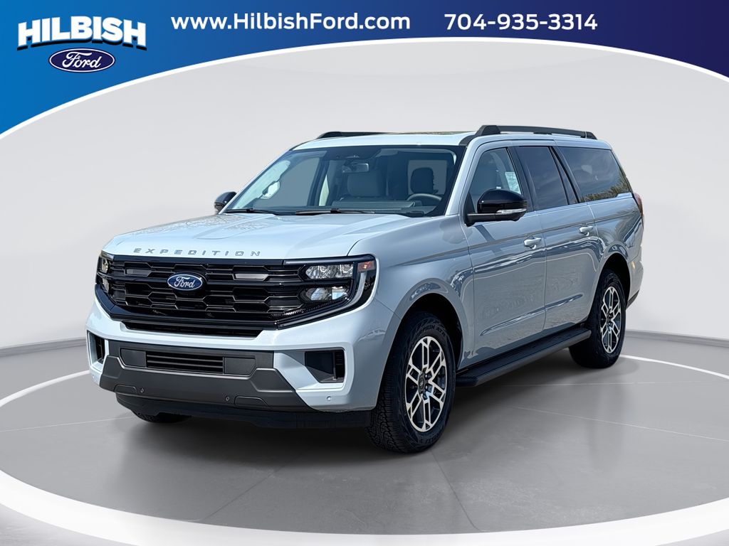 Glacier Gray Metallic Tri-Coat 2026 Ford Expedition MAX Active 4WD SUV / Crossover Four-Wheel Drive Automatic
