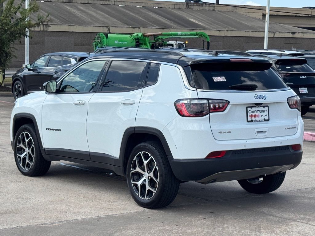2024 Jeep Compass Limited White at DeMontrond Auto Country