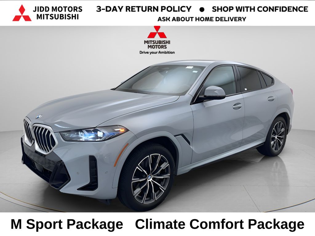 Gray Metallic 2026 BMW X6 SUV / Crossover All-Wheel Drive 8-Speed Automatic