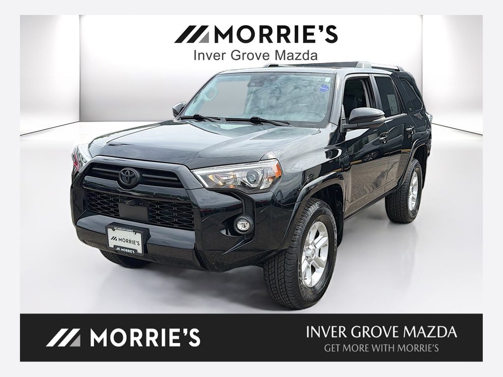 Midnight Black Metallic 2024 Toyota 4Runner SUV / Crossover Four-Wheel Drive 5-Speed Automatic