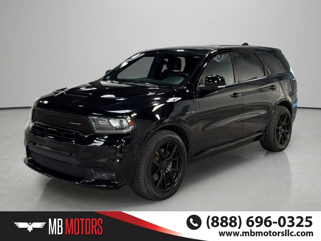 DB Black Crystal Clearcoat 2020 Dodge Durango SUV / Crossover All-Wheel Drive 8-Speed Automatic