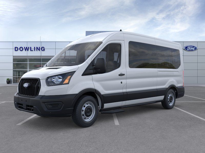 Oxford White 2026 Ford Transit Passenger Van Rear-Wheel Drive