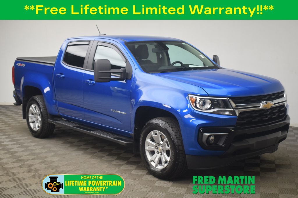 used 2022 Chevrolet Colorado car, priced at $28,095