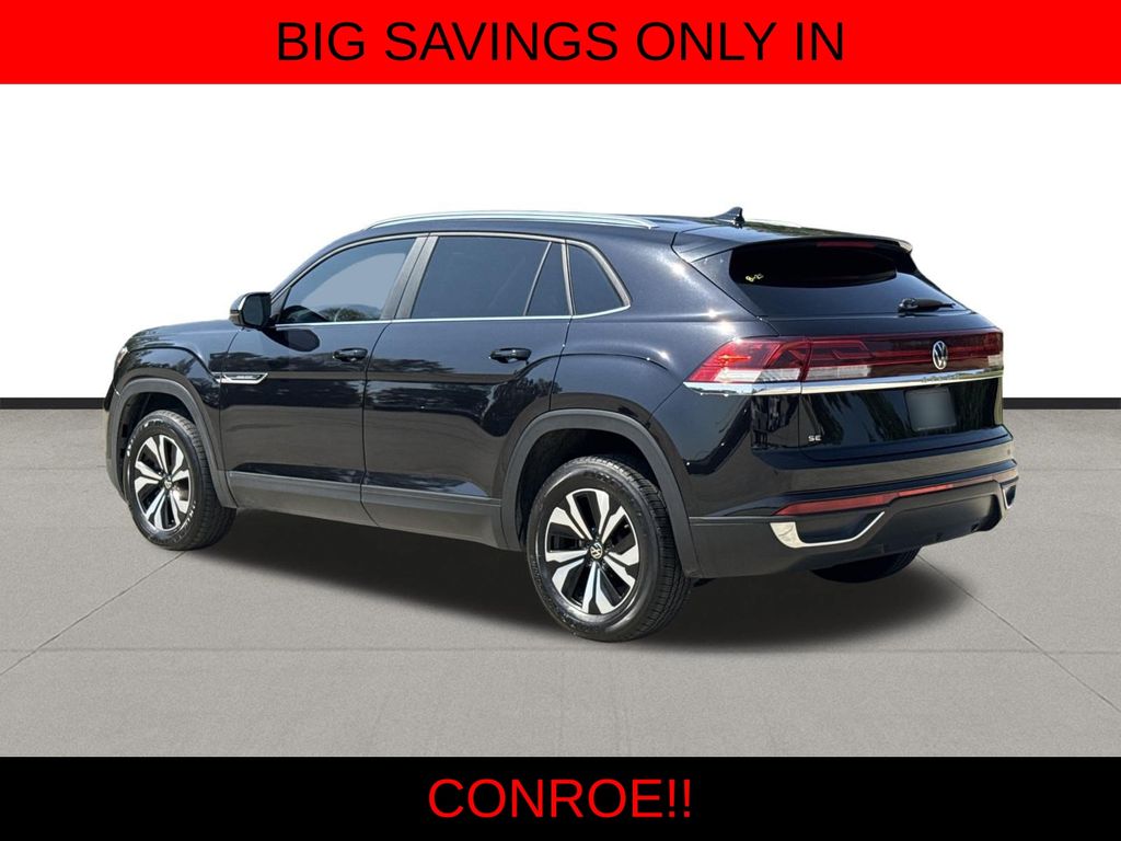 2024 Volkswagen Atlas Cross Sport 2.0T SE Black at DeMontrond Gulf Freeway