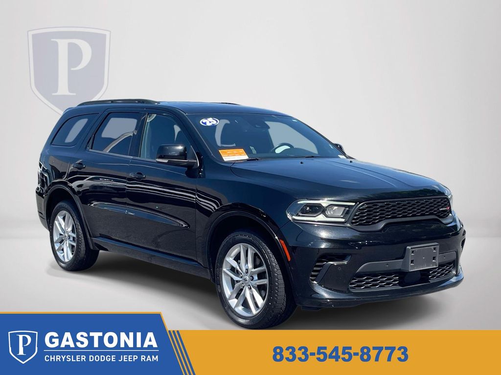 DB Black Clearcoat 2025 Dodge Durango SUV / Crossover All-Wheel Drive 8-Speed Automatic