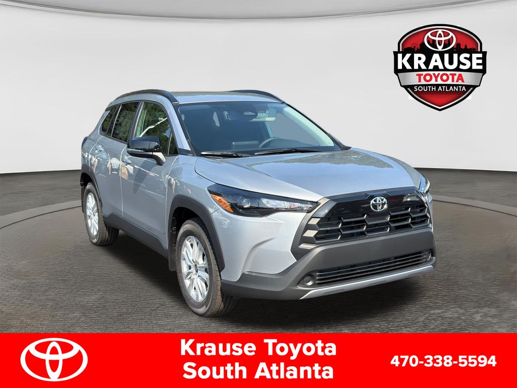 Silver 2026 Toyota Corolla Cross SUV / Crossover Front-Wheel Drive Continuously Variable Transmission