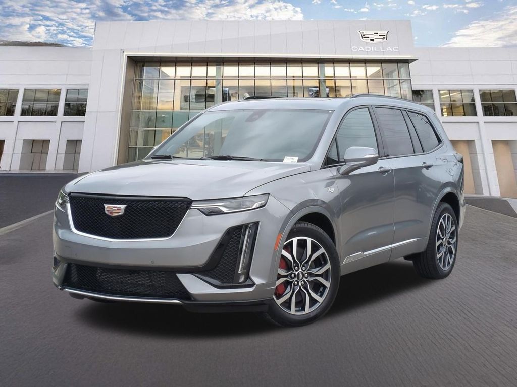Argent Silver Metallic 2025 Cadillac XT6 SUV / Crossover Four-Wheel Drive 9-Speed Automatic