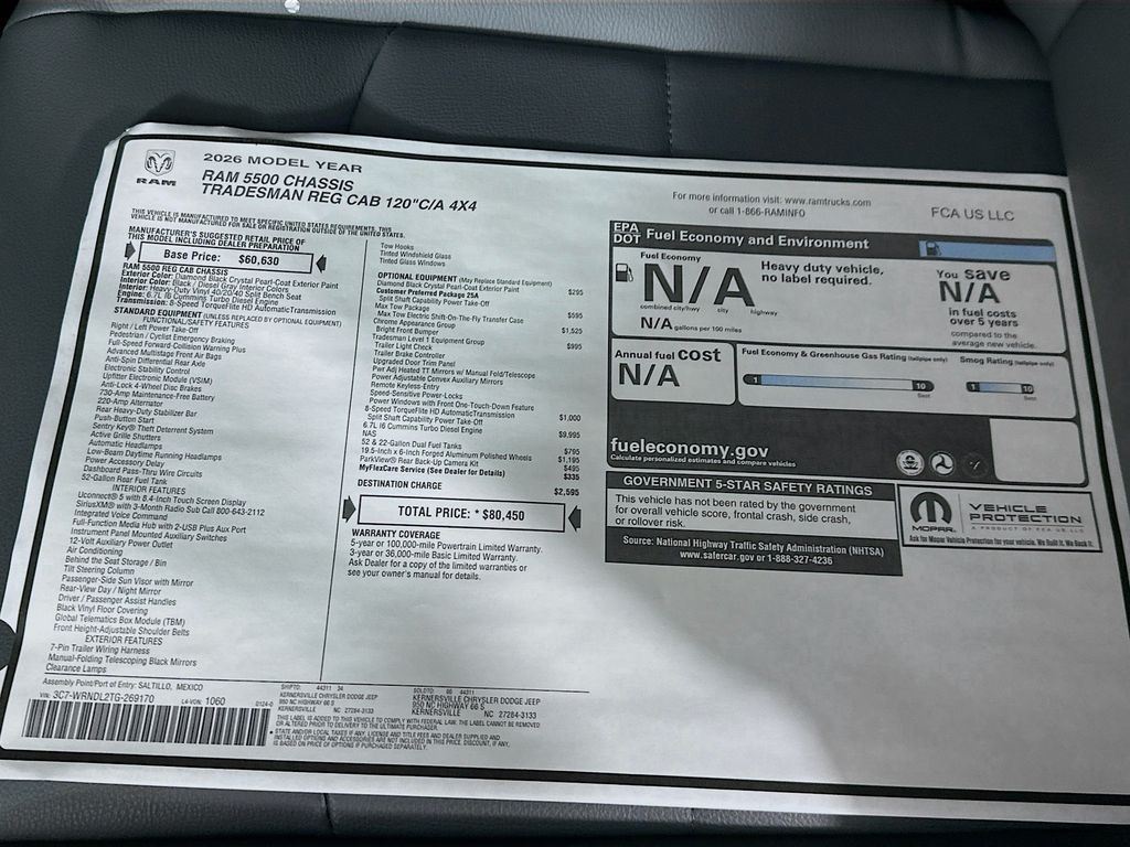 New 2026 Black Ram Tradesman 120CA Dually image 20