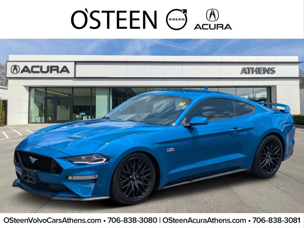 Blue Metallic 2020 Ford Mustang Coupe Rear-Wheel Drive Automatic