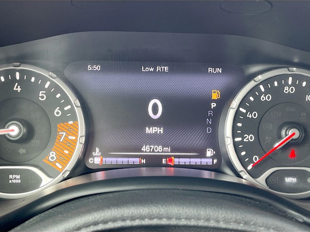 Used 2021 Blue Jeep Latitude image 12