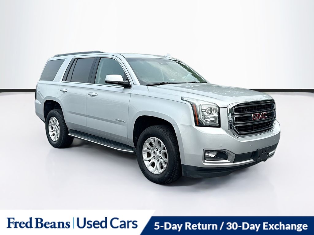 Quicksilver Metallic 2018 GMC Yukon SUV / Crossover Four-Wheel Drive 6-Speed Automatic Overdrive