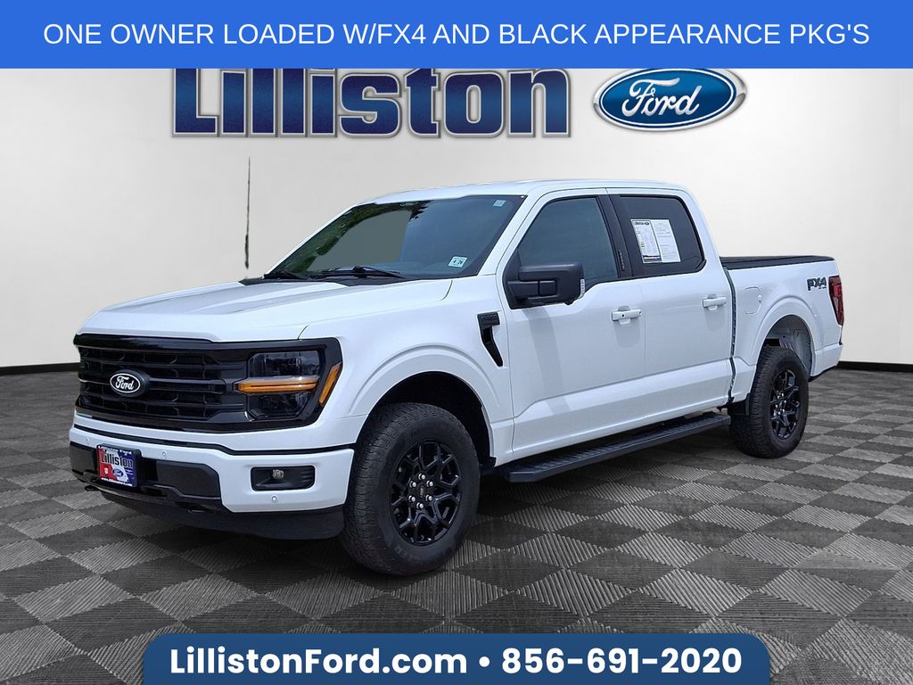 Oxford White 2024 Ford F-150 Pickup Truck Four-Wheel Drive Automatic