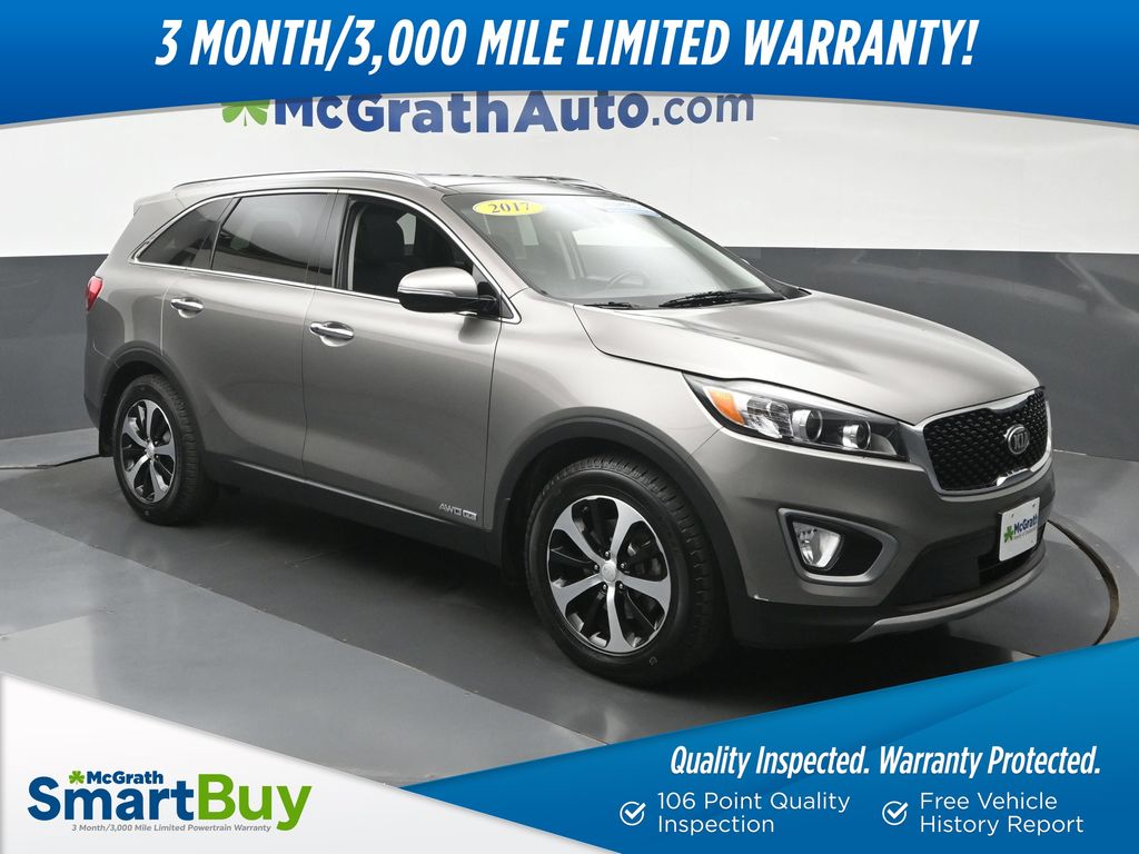 Titanium Silver 2017 Kia Sorento SUV / Crossover All-Wheel Drive 6-Speed Automatic