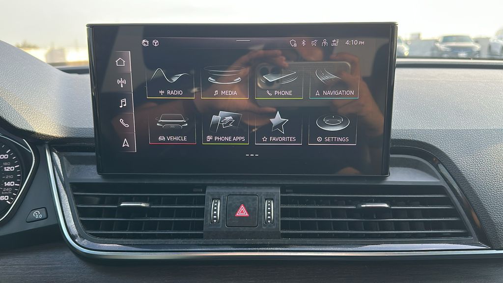 2022 Audi Q5 45 S line Premium White at North Houston Mitsubishi