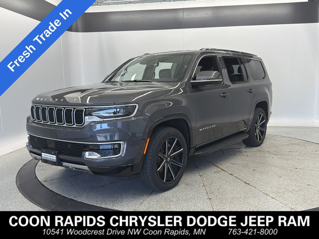 Baltic Gray Metallic Clearcoat 2022 Jeep Wagoneer SUV / Crossover Four-Wheel Drive 8-Speed Automatic