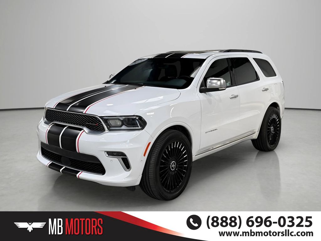 White Knuckle Clearcoat 2022 Dodge Durango Citadel AWD SUV / Crossover All-Wheel Drive 8-Speed Automatic