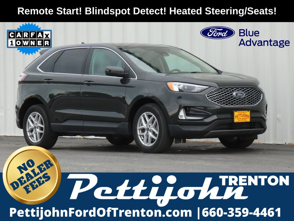 Green Metallic 2023 Ford Edge SUV / Crossover All-Wheel Drive 8-Speed Automatic