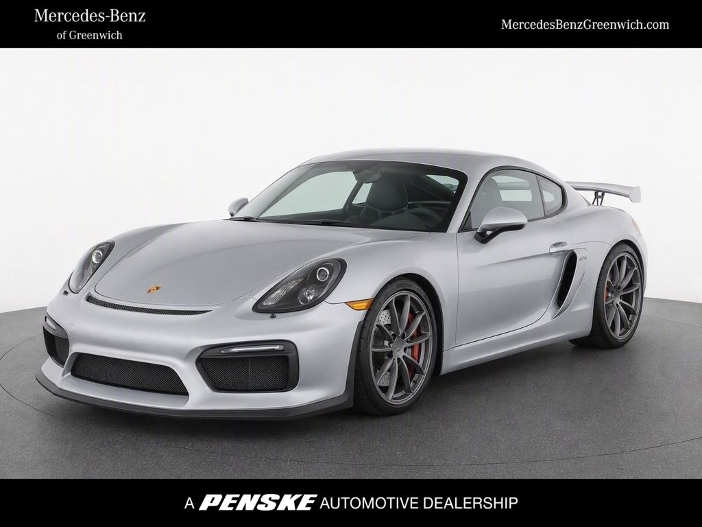 Guards Red 2016 Porsche Cayman Coupe Rear-Wheel Drive 6-Speed Manual