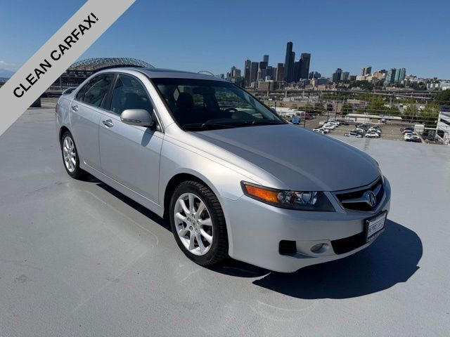 Alabaster Silver Metallic 2006 Acura TSX Sedan Front-Wheel Drive 5-Speed Automatic