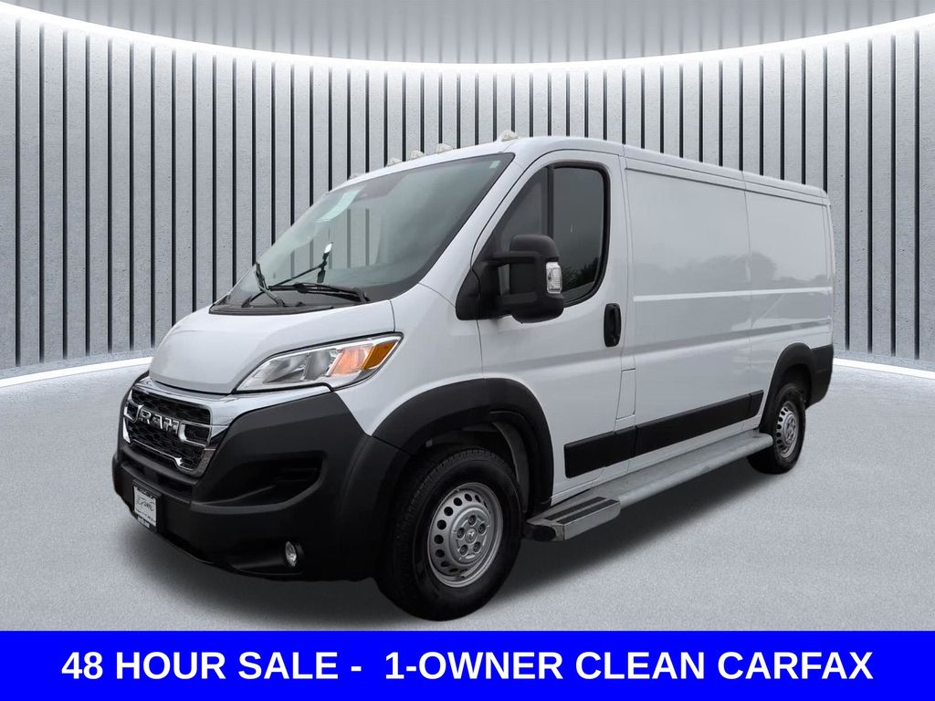 Bright White Clearcoat 2025 RAM ProMaster Van Front-Wheel Drive 9-Speed Automatic