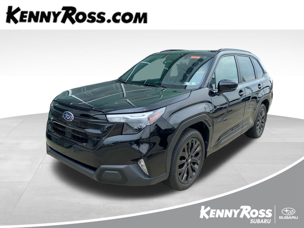 Crystal Black Silica 2026 Subaru Forester SUV / Crossover All-Wheel Drive Continuously Variable Transmission