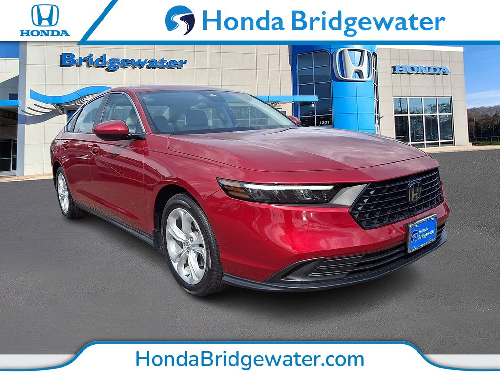 Radiant Red 2024 Honda Accord LX FWD Sedan Front-Wheel Drive Continuously Variable Transmission