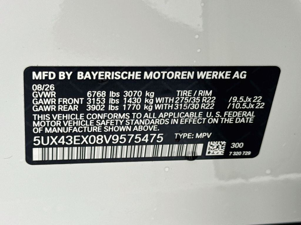 New 2027 White BMW M60i image 34