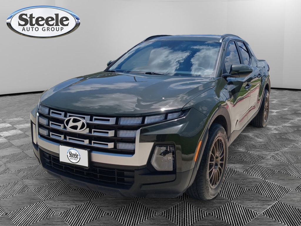 Rockwood Green 2025 Hyundai Santa Cruz SEL Activity FWD Pickup Truck Front-Wheel Drive 8-Speed Automatic